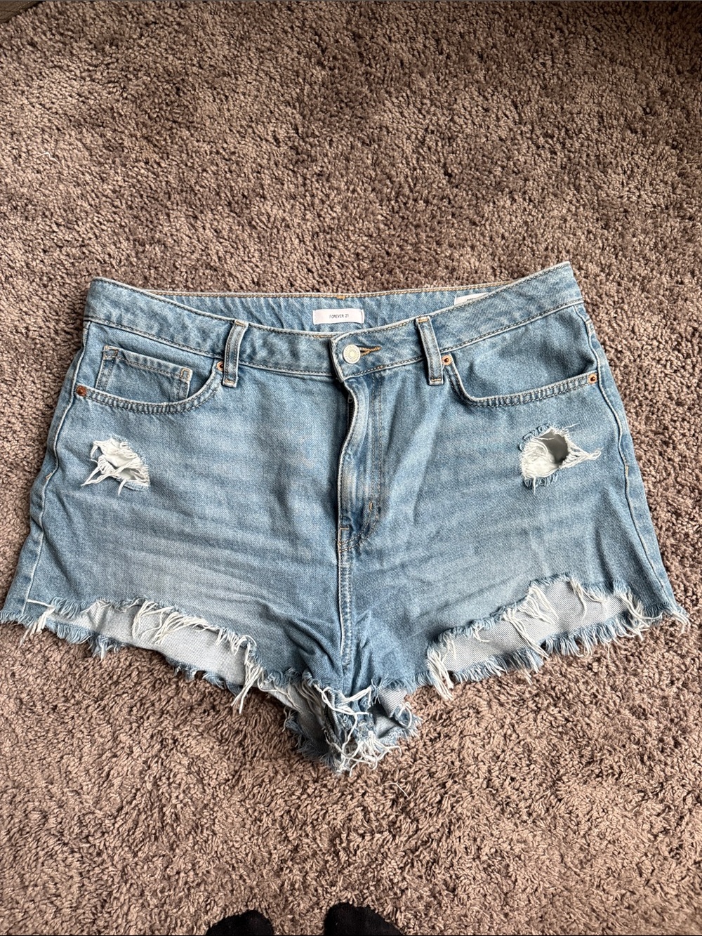 Womens denim shorts